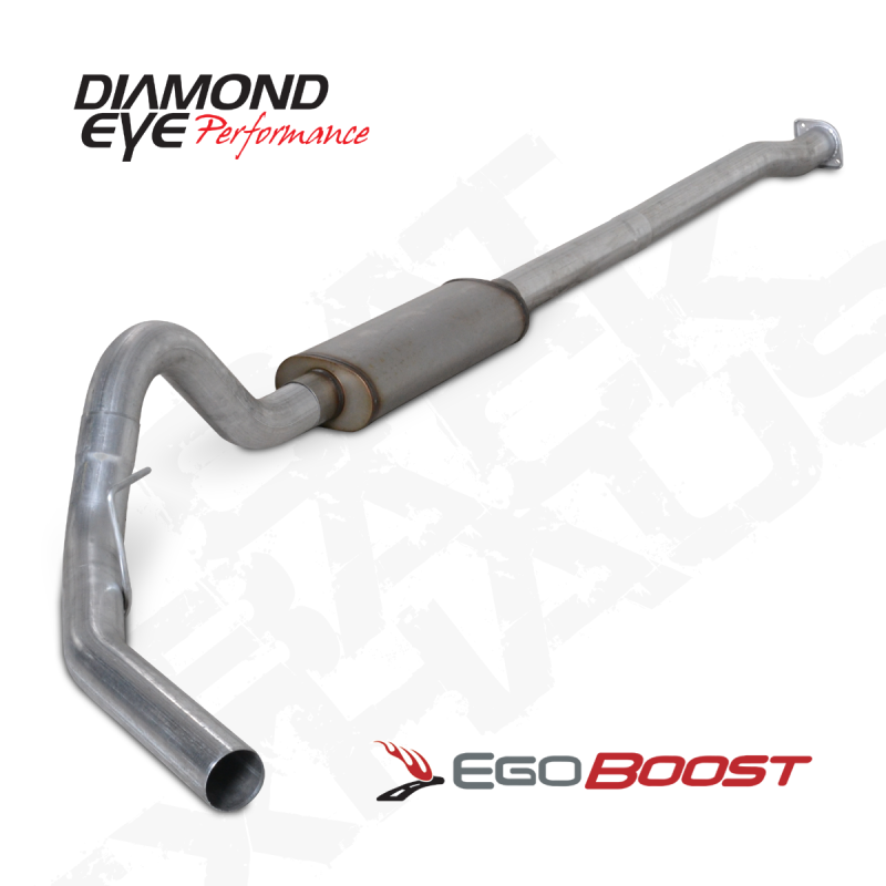 Ford F150 Raptor Performance Exhaust - Diamond Eye Performance - Catback Single, Aluminized - `11-`13